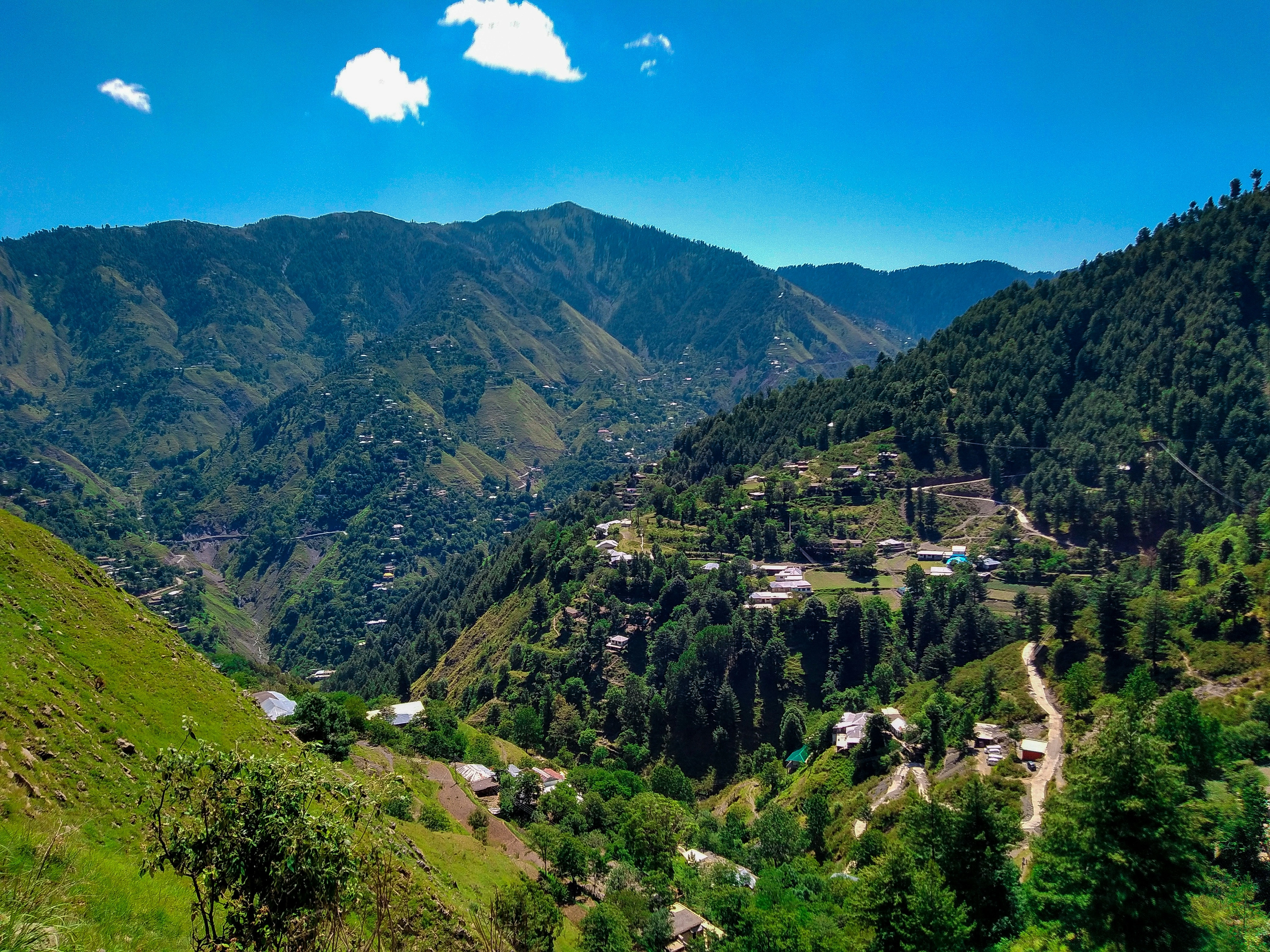 A picture of scenic Swat Valley in Pakistan
